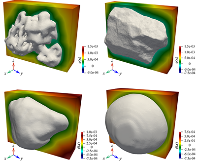 High-fidelity computational granular mechanics research